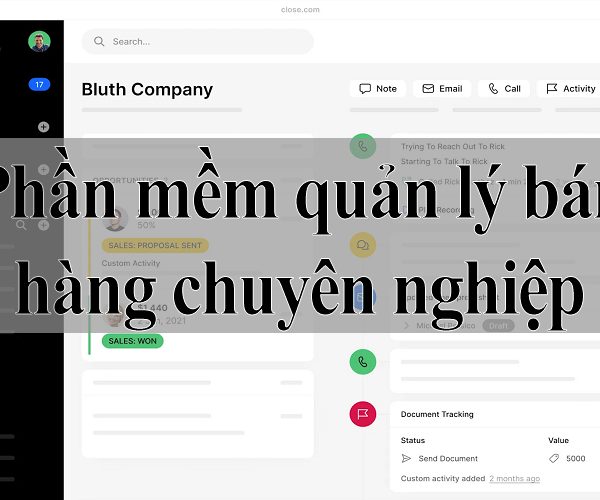 phần mềm quản lý bán hàng chuyên nghiệp