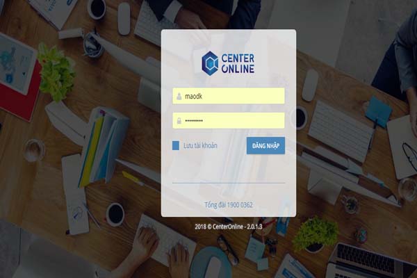 Hệ thống quản lý trung tâm Center Online