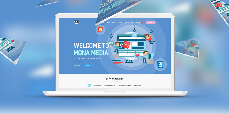 Mona Media - Công ty thiết kế web nhập hàng chuyên nghiệp