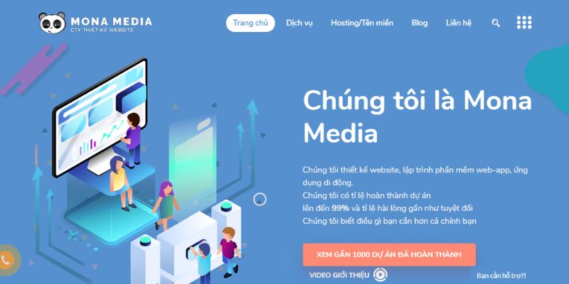 Mona Media - Công ty thiết kế website responsive số 1 tại Việt Nam