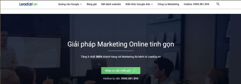LeadUp - Đơn vị tư vấn Digital Marketing uy tín