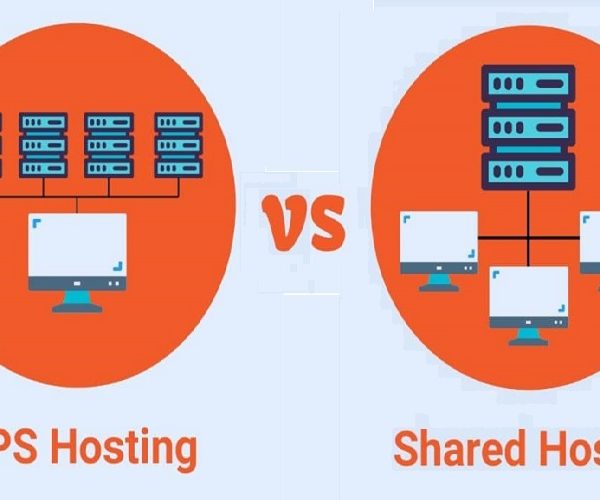 vps và shared hosting