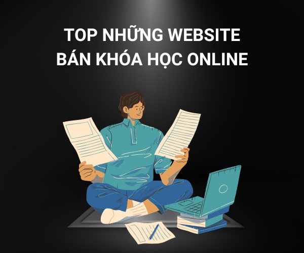 website bán khóa học online