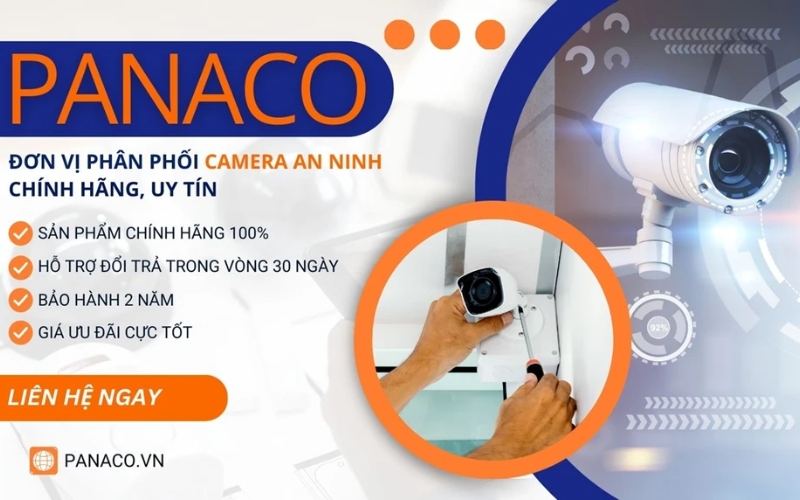 đơn vị cung cấp camera chính hãng PANACO