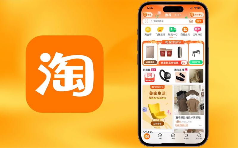 app mua đồ cũ trung quốc taobao