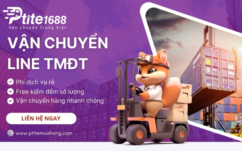 Dịch vụ vận chuyển line TMĐT uy tín tại Ptite Logistics