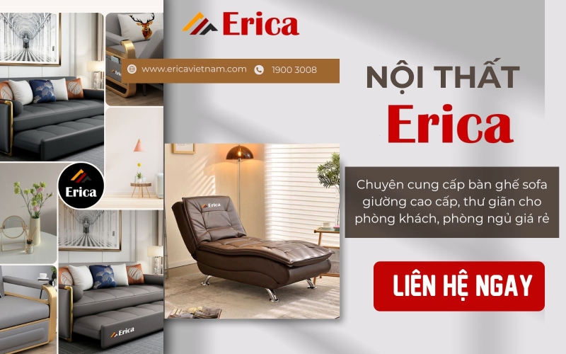 Mua ghế sofa nhập khẩu cao cấp tại ERICA Việt Nam