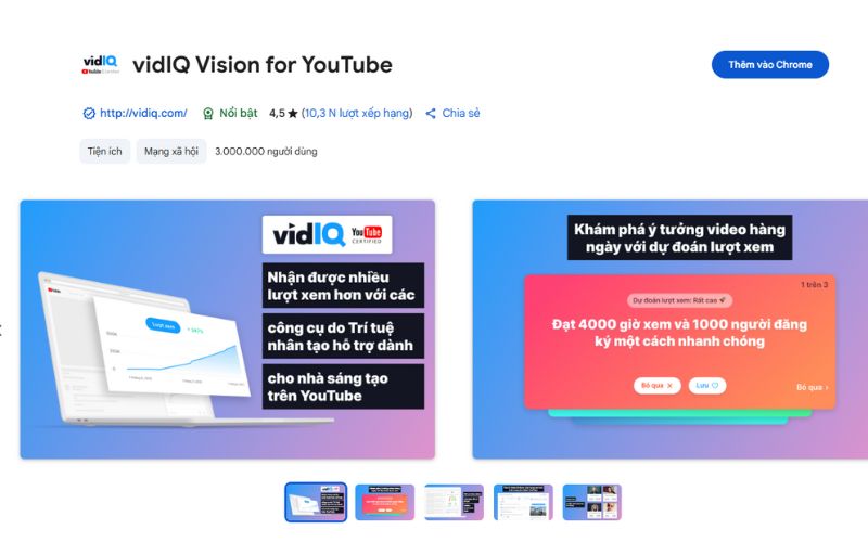 Hướng dẫn tải và cài đặt VidIQ