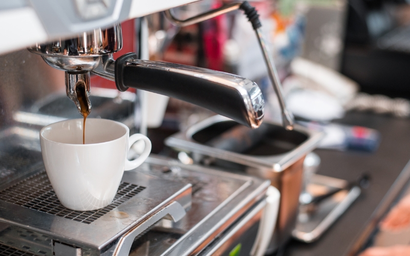 Bộ phận chiết xuất (brew unit) gặp sự cố