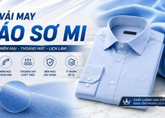 vải may áo sơ mi