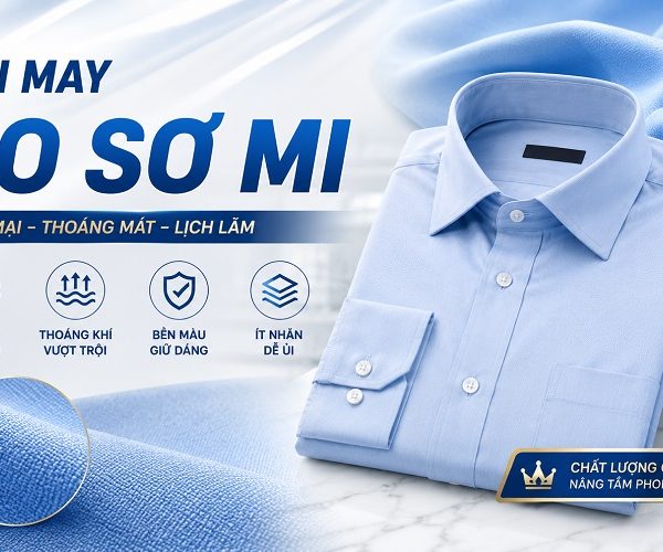 vải may áo sơ mi